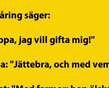 En 5-åring säger:…