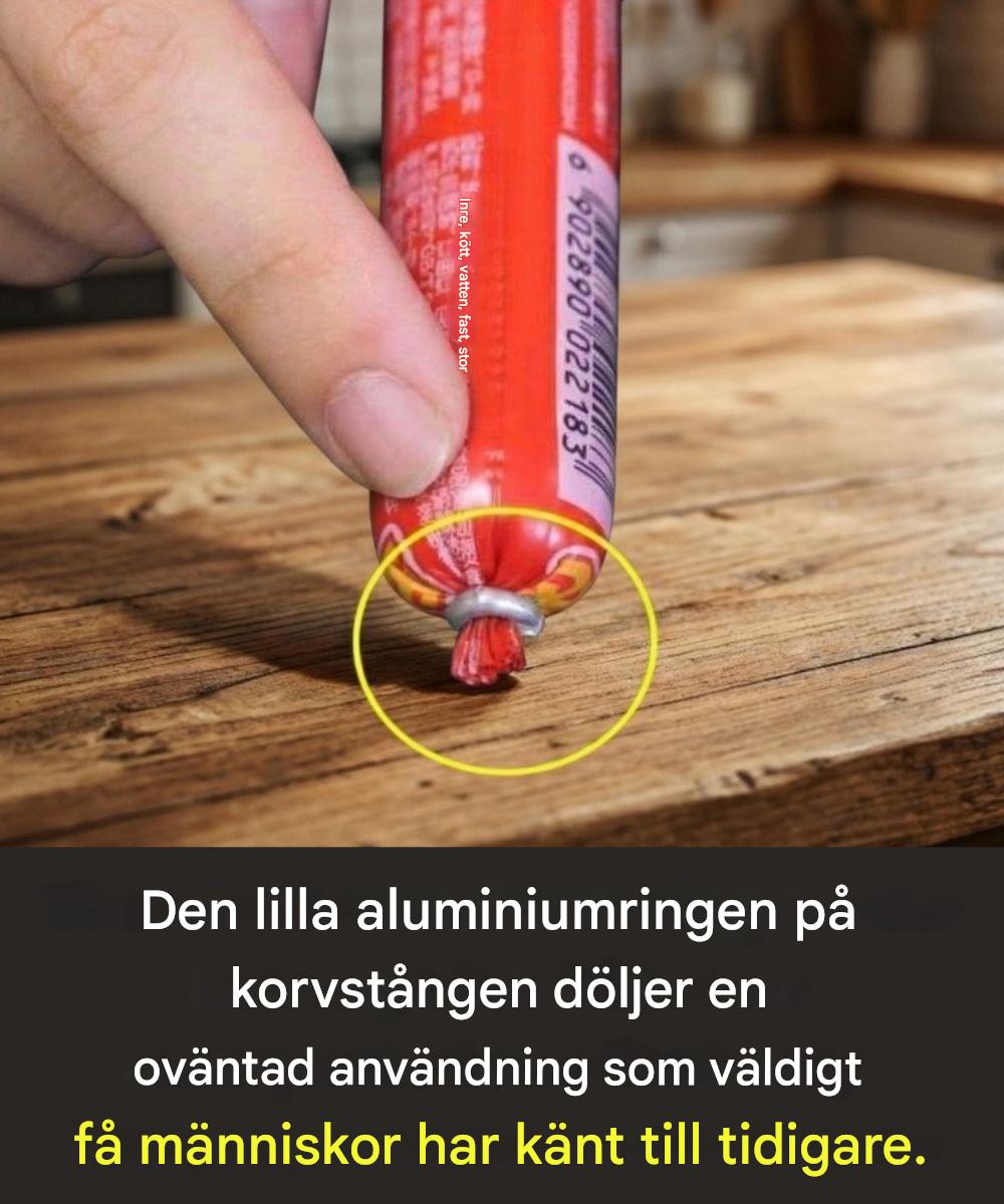 Den lilla aluminiumringen på korvstången döljer en oväntad användning som väldigt få människor har känt till tidigare.