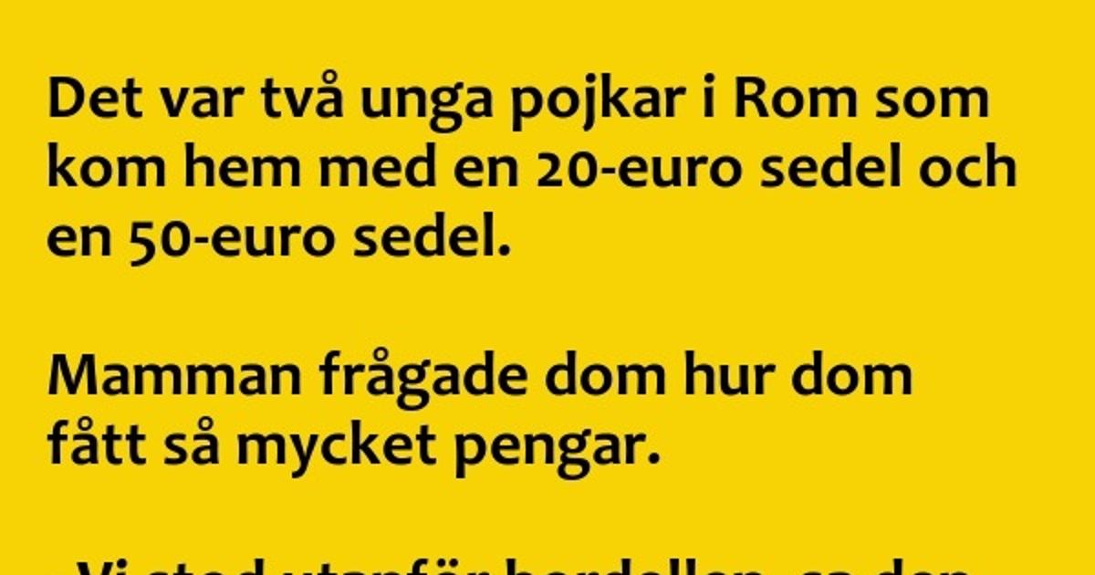 Det var två unga pojkar i Rom…